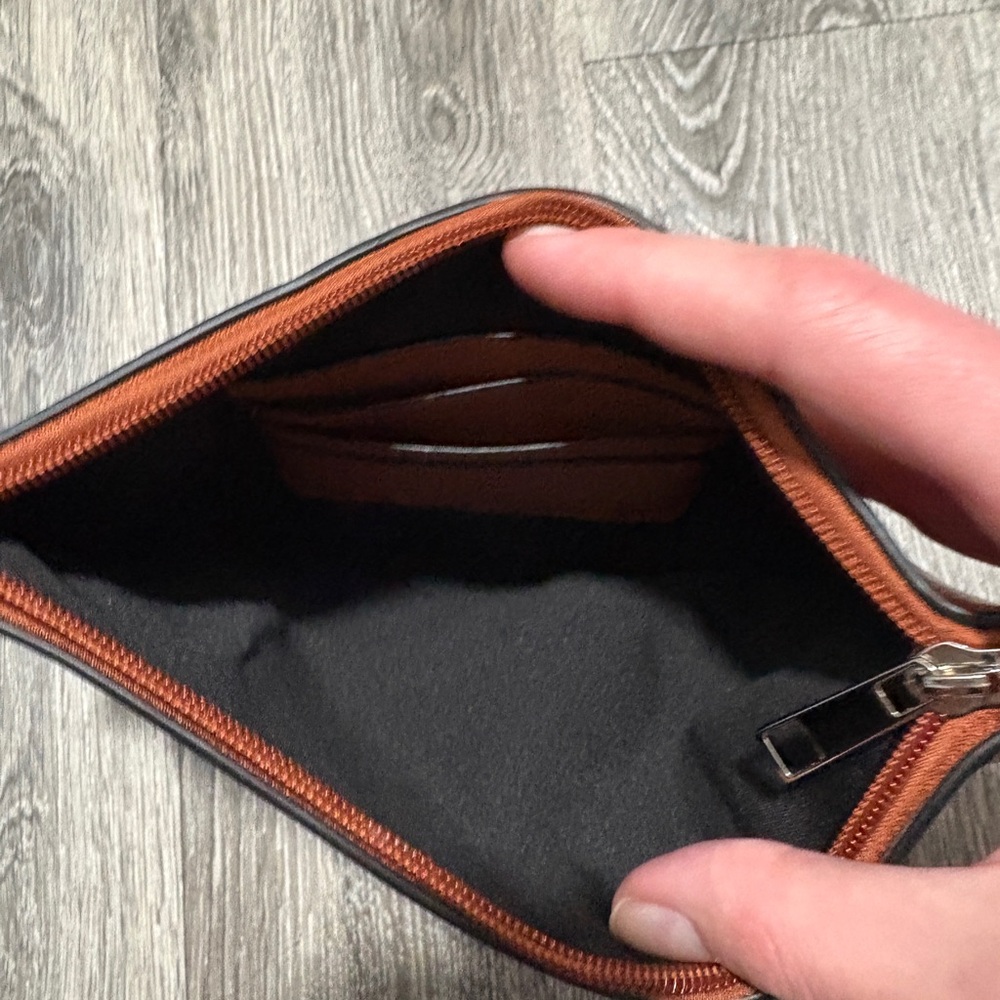 MKF Collection Brown Leather Women's Hobo Bag - Picture 9 of 14